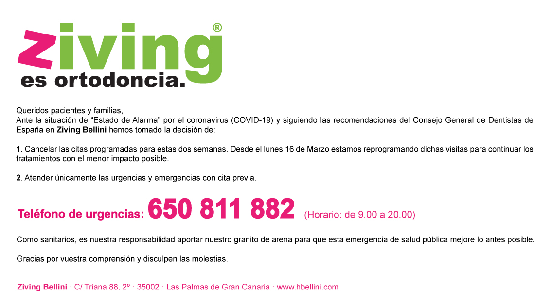 Ziving Contigo. #QuedateEnCasa | Ziving Humberto Bellini Las Palmas